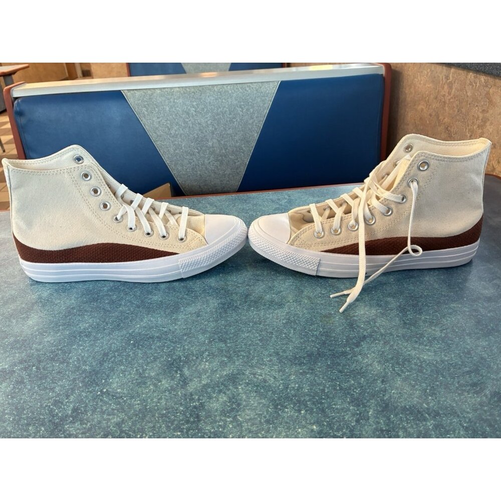 Converse Chuck Taylor womens shoes size 9/mens shoes size 7  white new with box - Picture 3 of 10